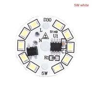 หลอดไฟ LED ที่สง่างามแพทช์โคมไฟแผ่น SMD วงกลมโมดูลแหล่งกำเนิดแสงแผ่นสำหรับหลอดไฟ