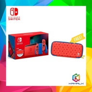 Nintendo Switch Console Mario Red &amp; Blue Special Edition + Carrying Case (Export Set)