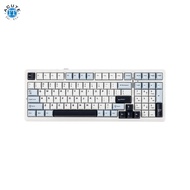AULA F99 Gasket Mechanical Keyboard White Blue