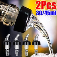 2Pcs 30/45ml Wine Pouring Spout - 3-Speed Quick Measured Wine Pourer - Whisky Wine Cocktail Dispense