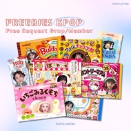 [30 Pcs] Mix Freebies Kpop Ala Selkor Lucu Freebies Concert Postcard Packing