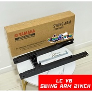 YAMAHA LC135 V8 SWING ARM ALLOY 2 INCI CUTTING STANDARD EXTEND ARM LC 135 FI 2 INCH LC135 V8 LC135 F