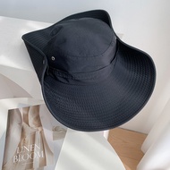 Mũ cao bồi vành rộng nam nữ chống nắng LOULI SAIGON nón tai bèo đi biển chống tia uv thoáng mát MTB0