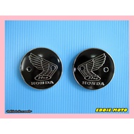 LH&RH TANK BADGES EMBLEM Fit For HONDA C92 C95 CA92 CA95 CB92 CS92 // Side Logo Left & Right (1 Pair