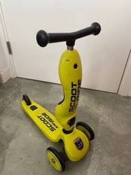 Scooter and ride scooter 兒童滑板車 兩歲至五歲