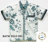 Kemeja Batik Anak KD Melati Putih Pink Putih Tosca. Hem Anak Couple Family Lebaran Murah.Seragam Bat