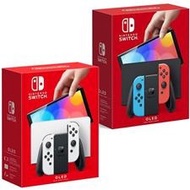 現貨行貨一年保養 Nintendo Switch (OLED 款式) Joy-Con (左)/(右) 遊戲主機 (2 色)