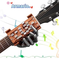 ARMARIO Guitar Teaching Presser, Portable Guitar Learning Tools Acoustic Guitar Chord Presser, Gifts