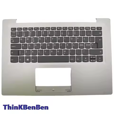 NDC Nordic Mineral Gray Keyboard Upper Case Palmrest Shell Cover For Lenovo Ideapad S130 130s 14IGM 