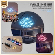 [8C15] LED Night Light Starry Sky Mandala Projector 3 6 Patterns Creative Decorative Lamp for Childr