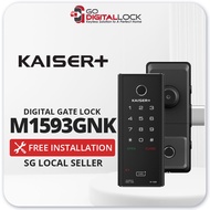 Kaiser+ M1593GNK Digital Gate Lock | Smart Digital Gate lock | Free Installation and Delivery | 4 Way Authentication