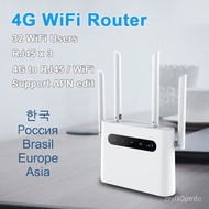 4G SIM  wifi router 4G lte cpe 300m CAT4 32 wifi ers RJ45 WAN LAN indoor wireless modem Hotspot dongle