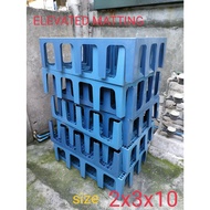 ▩✤№Elevated plastic matting size 2x3x10, elevated matting size 2x3x10, elevated matting 2x3x10 pet a