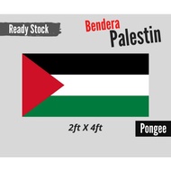 [Hot item] Bendera  Palestine & PUTIH flag   2x4ft siap Jahit Lubang   termurah in town ready stock 