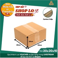 Combo of 100 carton boxes 20x20x10, packing cod paper boxes, cheap packing carton boxes