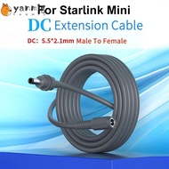 YANMIG Extension Adapter Cable, DC Male To Female 0.5-20M DC Power Extension Cabel, Safty DC5521 Wat
