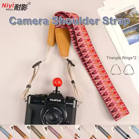 Widen Camera Shoulder Strap Neck Strap Long Thicken Universal for Sony Nikon Canon Fuji Pentax M43 L