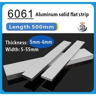 6061 Aluminum Alloy Flat Strip Length 500mm Thickness 5mm 6061 Aluminum Alloy Flat Strip Aluminum Fl