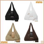 ELAINE Shopping Bag, with Key Ring Mini Keychain Tote Bag,  Reusable Foldable Expandable Handbag for