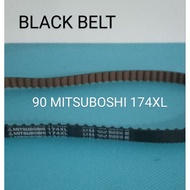 MESIN Timing belt 174XL Width.9mm, For Mixer OX-855, JANOME 808A Sewing Machine Strap Timingbelt, Mitsuboshi 174XL vambelt Rubber