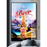 Mirror Laminate Painting - Beer Bar Wall Hanging 02 VIP WALLS (60x90cm)