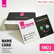 Name Card Business Card / Kad Nama Kad Bisnes