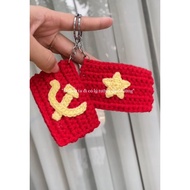 Vietnam flag keychain