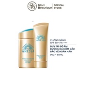 Anessa Perfect Protection Sunscreen Gel Combo 90gr - Perfect Protection Sunscreen Milk 60ml Glam Bea