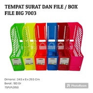 BIG Box File 7003 Folio Fluorescent Size Magazine File/ for Letters and Files in Random Colors
