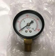 壓力錶 壓力表 2分 1/4 15KG 水壓表 氣壓表 PSI 空壓機 試水壓力表