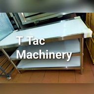 3 TIER STAINLESS STEEL WORKING TABLE OVEN TABLE