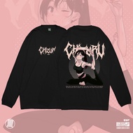 Longsleeve Chizuru Ichinose Mizuhara Kanokari Kanojo Waifu Anime Manga Baju Wibu Kaos T-Shirt Jepang