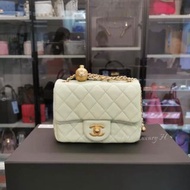 (SOLD) Chanel cf17 金球/Classic Flap 17/方胖子/Ghw•門市交收