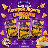 ❤️Meal For Musfirah Baby Food Corn Snack Unicorn Bites Keropok Jagung Makanan Bayi Snek Rangup Sedap
