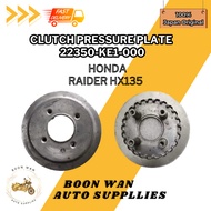 Clutch Pressure Plate Japan(G) Original Honda Raider HX135 [Part Number:- 22350-KE1-000]