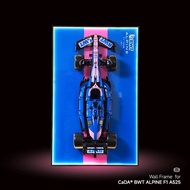 Lego Alpine F1 Formula One Series Supercar Display Wall Frame