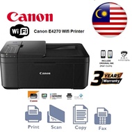 Ready Stock Canon E4570 Wifi Printer Print ,Scan , Copy Wireless ,ADF All-In-One Inkjet Printer Canon E470 Wifi Printer