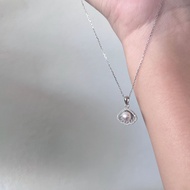 JYNJU [AIYLA] Saltwater Akoya Pearl Pendant Necklace (Round 6mm)