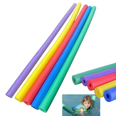 Noodle Float Aid Swimming Pool Foam Noodle Flexible Foam Stick Rod Floating Foam Sticks Pool Accesso