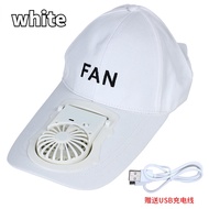 Summer outdoor fan hat cooling fan cap rechargeable fan hat 风扇帽可调节三挡风速户外防晒遮阳鸭舌帽夏季USB充电风扇帽