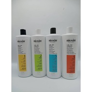 NIOXIN HAIR SHAMPOO AND CONDITIONER 1000ML