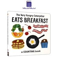 หนอนผีเสื้อหิวมากกินอาหารเช้า: ที่นับหนังสือ (โลกของ Eric Carle) ที่หนังสือนิทานโดยหนังสือภาษาอังกฤษ