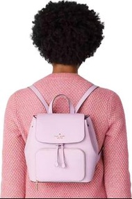 Kate Spade Kristi Backpack light purple 淺紫色 粉紫色 皮 背包 背囊