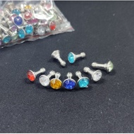 Crystal Dust Plug Stopper Universal 3.5mm Anti Dust Earphone Jack Plug Cap Compatible For For IPhone