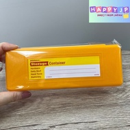 High Tide Storage Container Pen Case Penko Light Blue,Yellow,Orange,Clear