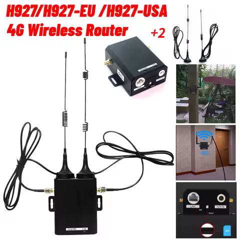 H927 Wireless Router WIFI Router Industrial Grade 4G LTE SIM Card Router wit External Antenna Suppor