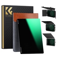 【genuine goods】K&F Concept ND64 4"x5.65" Square Filter ND Filter Light Reduction Adjustable Compatib