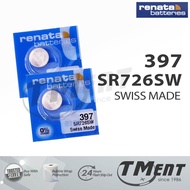 Renata 397 SR726SW Genuine Battery Swiss Made sr726 sr726sw 397