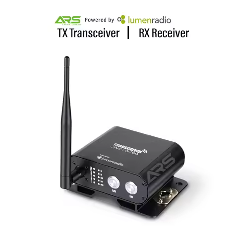 Wireless DMX512 Controller Transmitter Receiver Powered by Lumenradio Supports CRMX & W-DMX For Stag