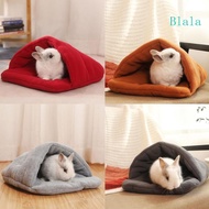 Blala Bunny Plush Bed Hideout  Warm House for Dwarf Rabbit Ferret Chinchilla